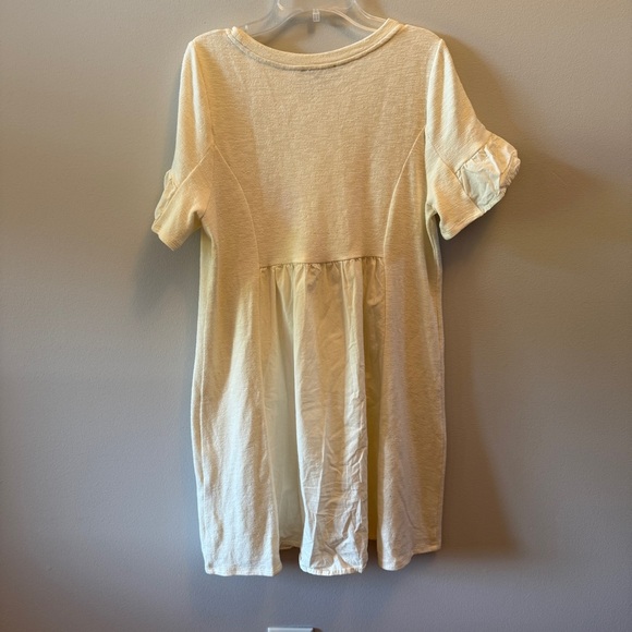 Skies Are Blue Ivory Mixed Material Dress – Women’s Small - Picture 4 of 4